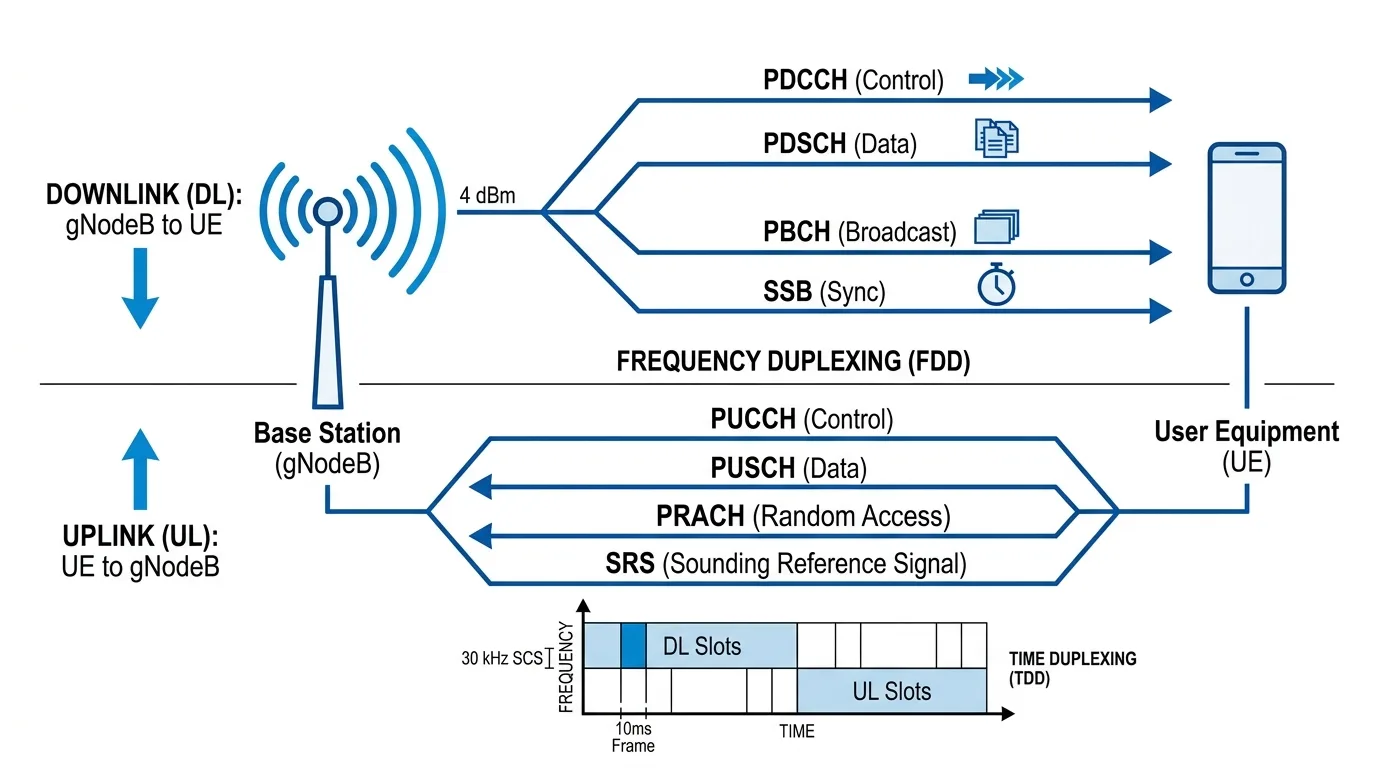 Abstract network architecture diagram for 3.5G HSPA standards